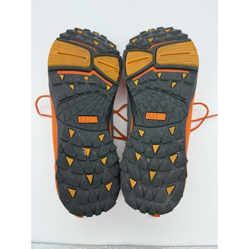 5.11 ABR Recon Trainer Sneaker Women 8 Orange Athletic Running Gym Sports Travel